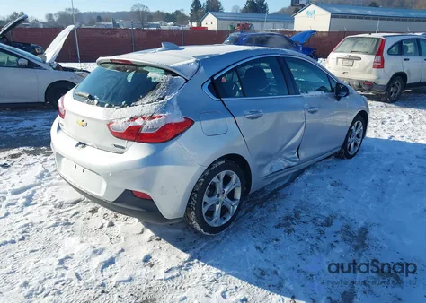 2018 Chevrolet Cruze Premier Auto from USA, damaged, VIN 3G1BF6SM4JS625109